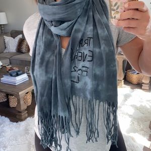 Elizabeth and James Blueish Grey Scarf